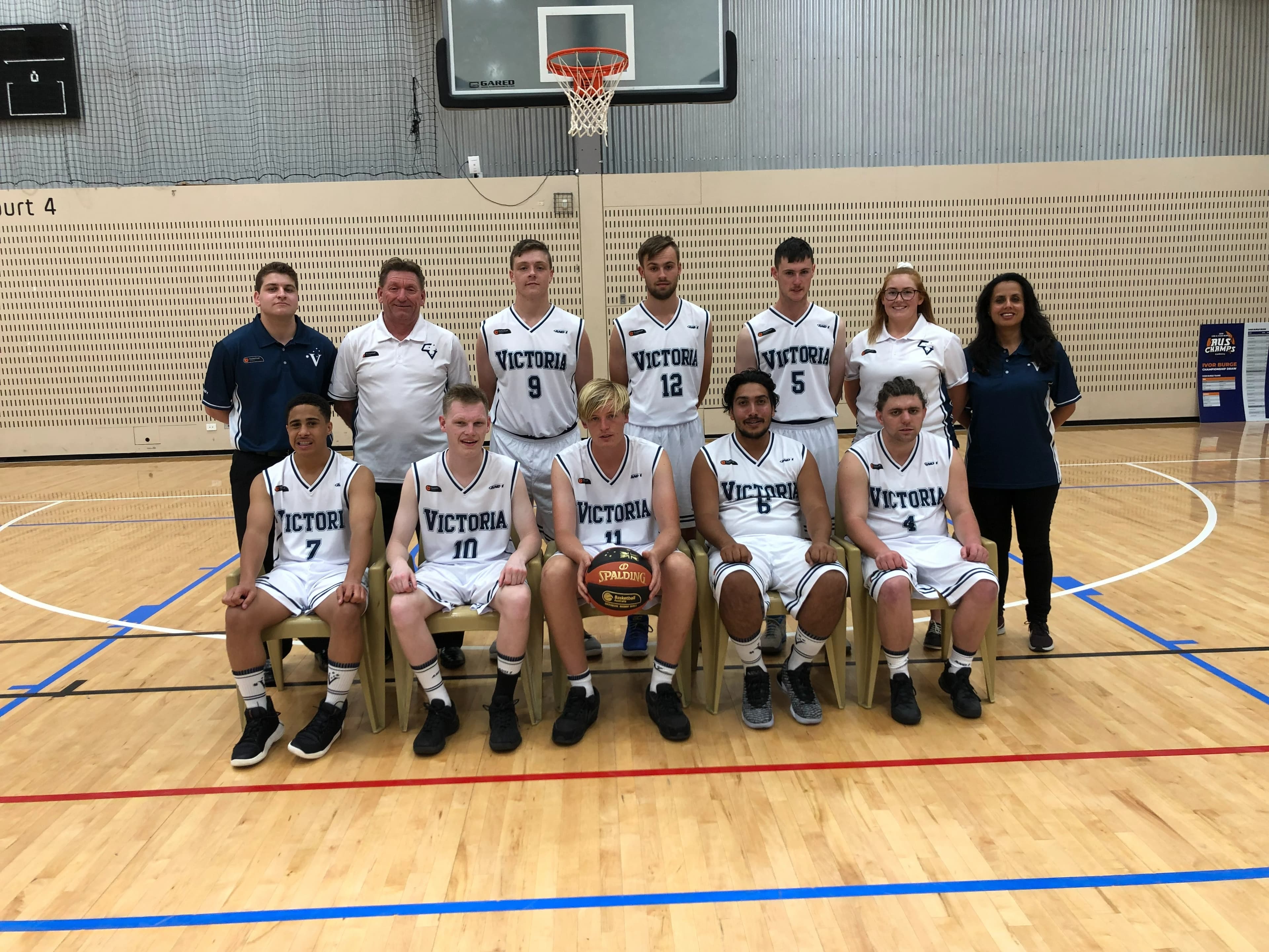 Ivorburge basketball National Championship Boys Team - Canberra, Australian Institute of Sport, 2019